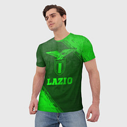 Футболка мужская Lazio - green gradient, цвет: 3D-принт — фото 2