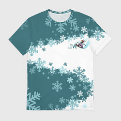 Мужская футболка Сноуборд это жизнь