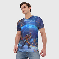 Футболка мужская Мегавольт, цвет: 3D-принт — фото 2