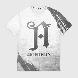 Футболка мужская Architects - white gradient, цвет: 3D-принт