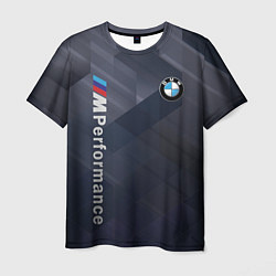 Футболка мужская BMW black-grey, цвет: 3D-принт