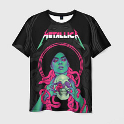 Футболка мужская Metallica - witch with the skull, цвет: 3D-принт