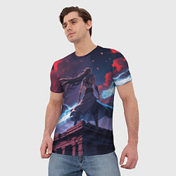 Футболка мужская Эпичное аниме, цвет: 3D-принт — фото 2