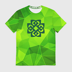 Футболка мужская Breaking Benjamin green poly, цвет: 3D-принт