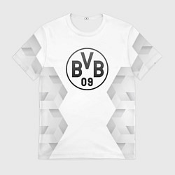 Футболка мужская Borussia white poly, цвет: 3D-принт