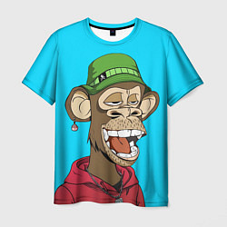 Футболка мужская NFT smile ape, цвет: 3D-принт