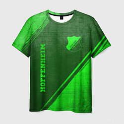 Футболка мужская Hoffenheim - green gradient вертикально, цвет: 3D-принт