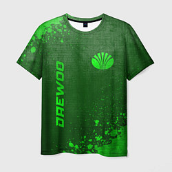 Футболка мужская Daewoo - green gradient вертикально, цвет: 3D-принт