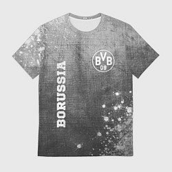 Футболка мужская Borussia - grey gradient вертикально, цвет: 3D-принт
