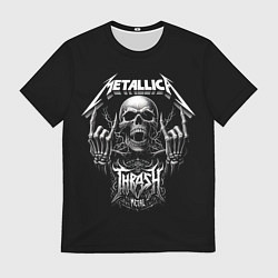 Футболка мужская Thrash metal - Metallica group, цвет: 3D-принт