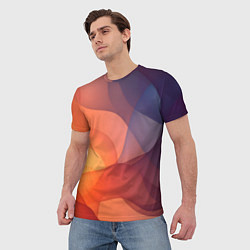 Футболка мужская Летящая вуаль, цвет: 3D-принт — фото 2