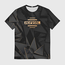Футболка мужская Haval golden poly, цвет: 3D-принт