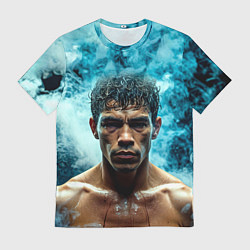 Футболка мужская Артуро Гатти в дыму, цвет: 3D-принт