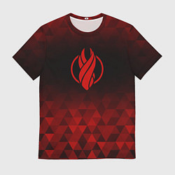 Футболка мужская Dead Space red poly, цвет: 3D-принт