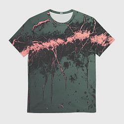 Футболка мужская Гранж потертая текстура, цвет: 3D-принт