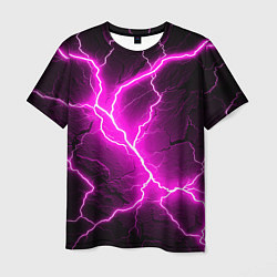 Футболка мужская The color is pink and black, цвет: 3D-принт