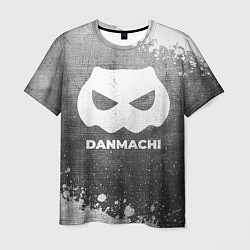 Футболка мужская DanMachi - grey gradient, цвет: 3D-принт