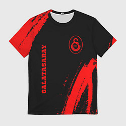 Футболка мужская Galatasaray - red gradient вертикально, цвет: 3D-принт