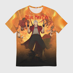 Футболка мужская Devil May Cry персонажи, цвет: 3D-принт