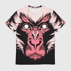 Футболка мужская Monkey wisdom, цвет: 3D-принт