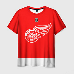 Футболка мужская Detroit Red Wings red, цвет: 3D-принт