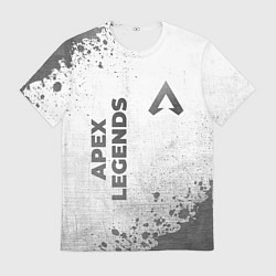 Футболка мужская Apex Legends - white gradient вертикально, цвет: 3D-принт