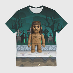 Футболка мужская Bones в стиле куклы Вуды, цвет: 3D-принт