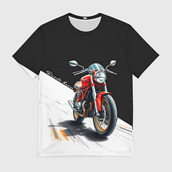 Футболка мужская Ducati Racer, цвет: 3D-принт