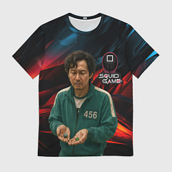 Футболка мужская Игрок 456 с кубиками, цвет: 3D-принт