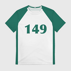 Футболка мужская Как в Игре в кальмара у игрока 149, цвет: 3D-принт