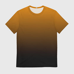 Футболка мужская Orange gradient, цвет: 3D-принт
