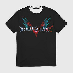 Футболка мужская Devil may cry 5 лого, цвет: 3D-принт