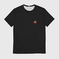 Футболка мужская Ёлочные чудеса, цвет: 3D-принт