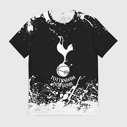 Футболка мужская Тоттенхэм Хотспур белые краски, цвет: 3D-принт