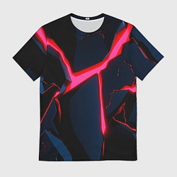 Футболка мужская Neon glow, цвет: 3D-принт