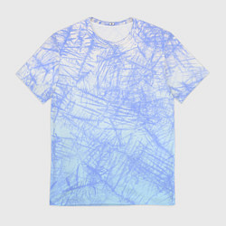 Футболка мужская В инее, цвет: 3D-принт