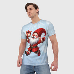 Футболка мужская Подарок от гнома, цвет: 3D-принт — фото 2