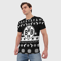 Футболка мужская Borussia x counter strike, цвет: 3D-принт — фото 2