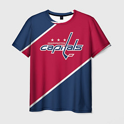 Футболка мужская Washington capitals, цвет: 3D-принт