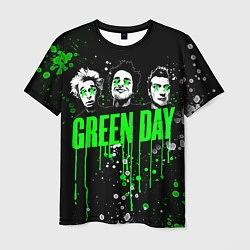 Футболка мужская Green Day: Acid Colour, цвет: 3D-принт