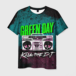 Футболка мужская Green Day: Kill the DJ, цвет: 3D-принт