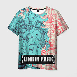 Футболка мужская Linkin Park: Sky Girl цвета 3D-принт — фото 1