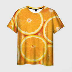 Футболка мужская Апельсинчик, цвет: 3D-принт