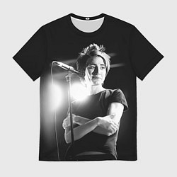 Футболка мужская Земфира на сцене, цвет: 3D-принт