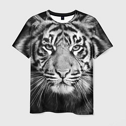 Футболка мужская Красавец тигр, цвет: 3D-принт