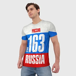 Футболка мужская Russia: from 163, цвет: 3D-принт — фото 2