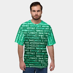 Футболка оверсайз мужская Программирование 8, цвет: 3D-принт — фото 2