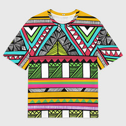 Футболка оверсайз мужская Зимбабве, цвет: 3D-принт