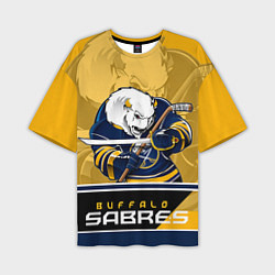 Мужская футболка оверсайз Buffalo Sabres