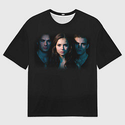 Футболка оверсайз мужская Vampire Trio, цвет: 3D-принт
